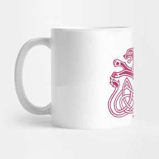 Celtic Lioness (Red/Gold) Mug